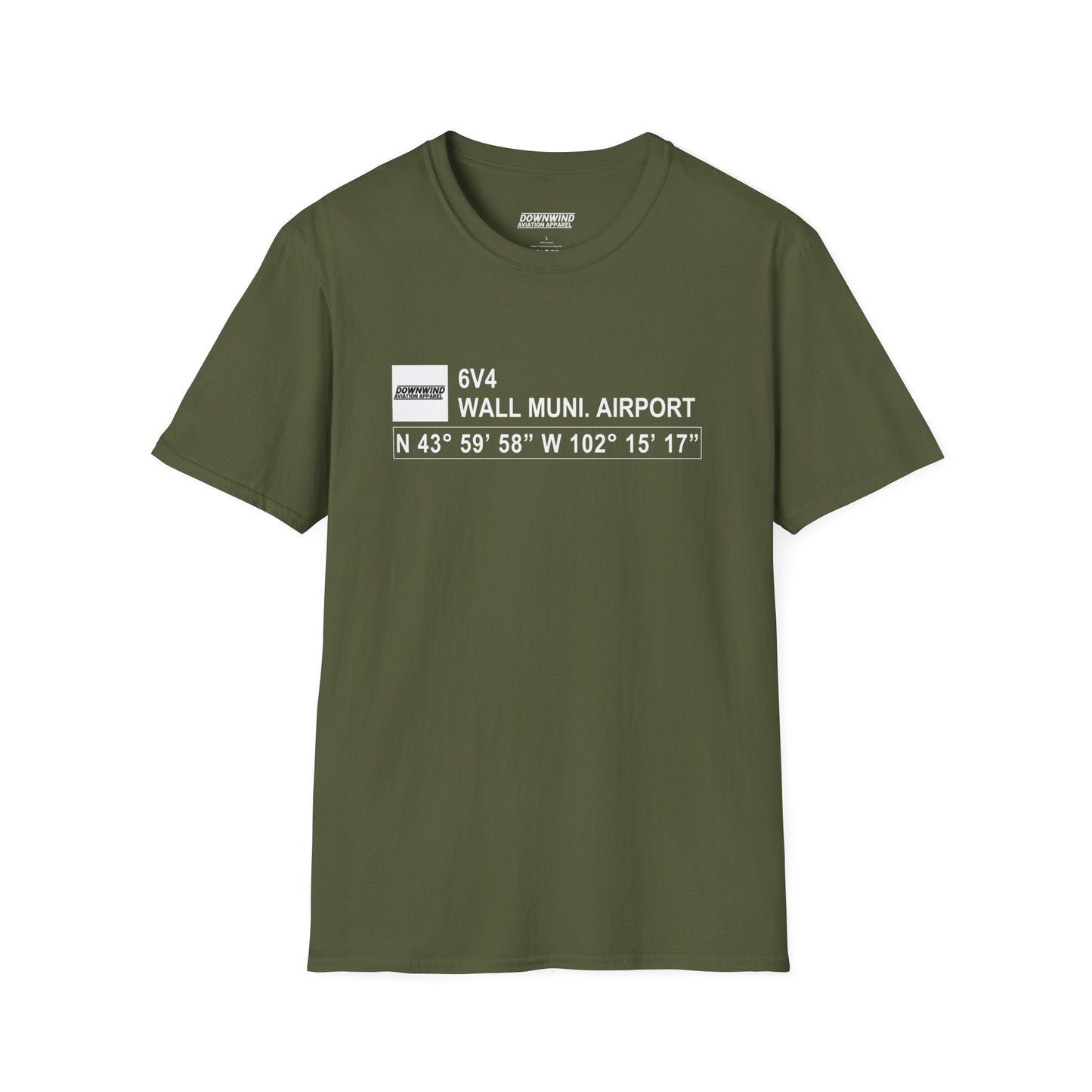 6V4 / Wall Muni. Airport T-Shirt