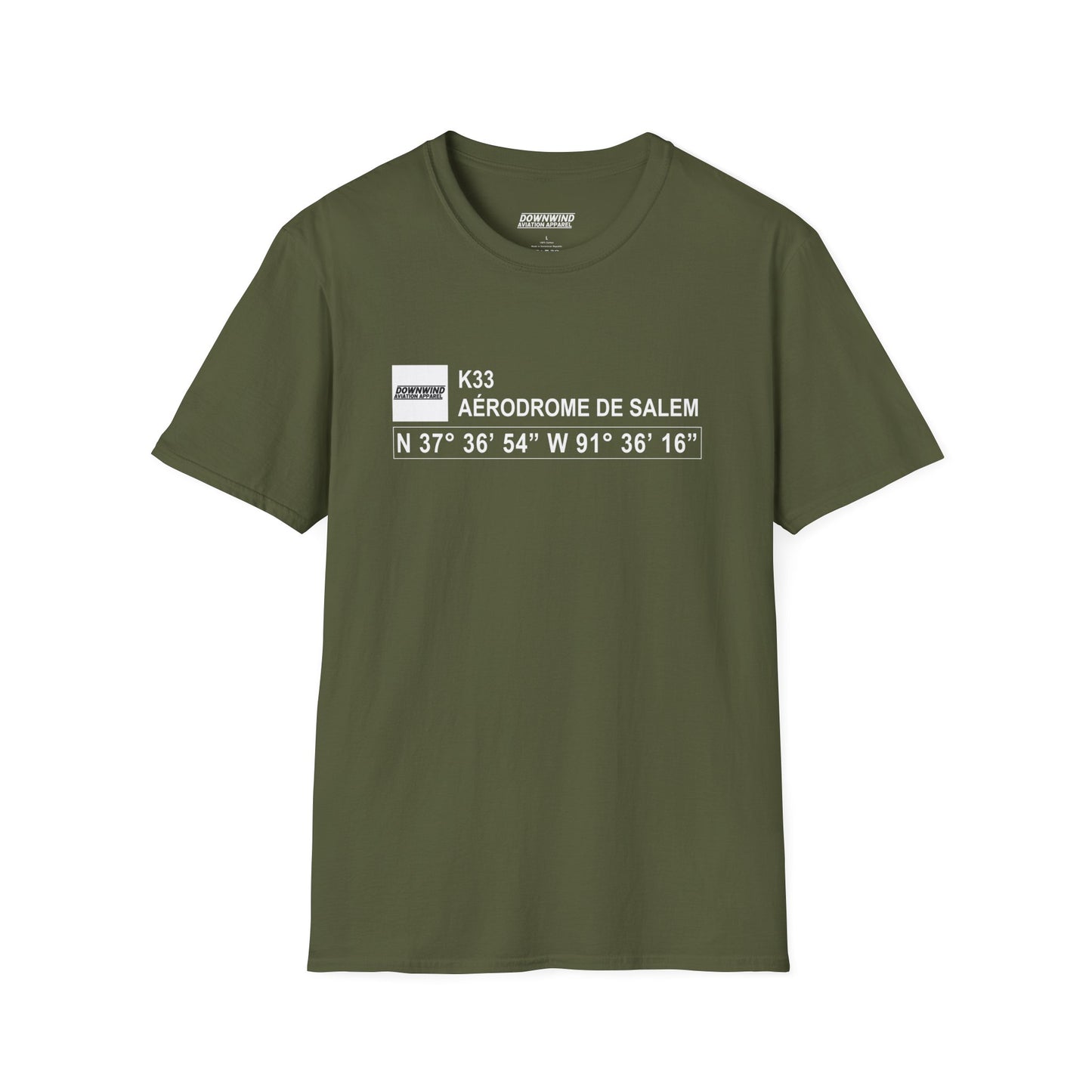 K33 / Aérodrome De Salem T-Shirt